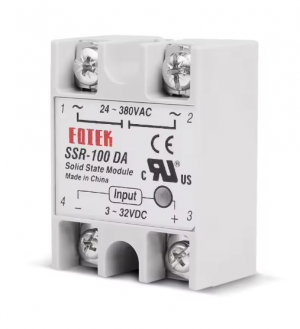 Relais statique,  DC-AC 3 - 32VDC   24 - 380VAC , 100A